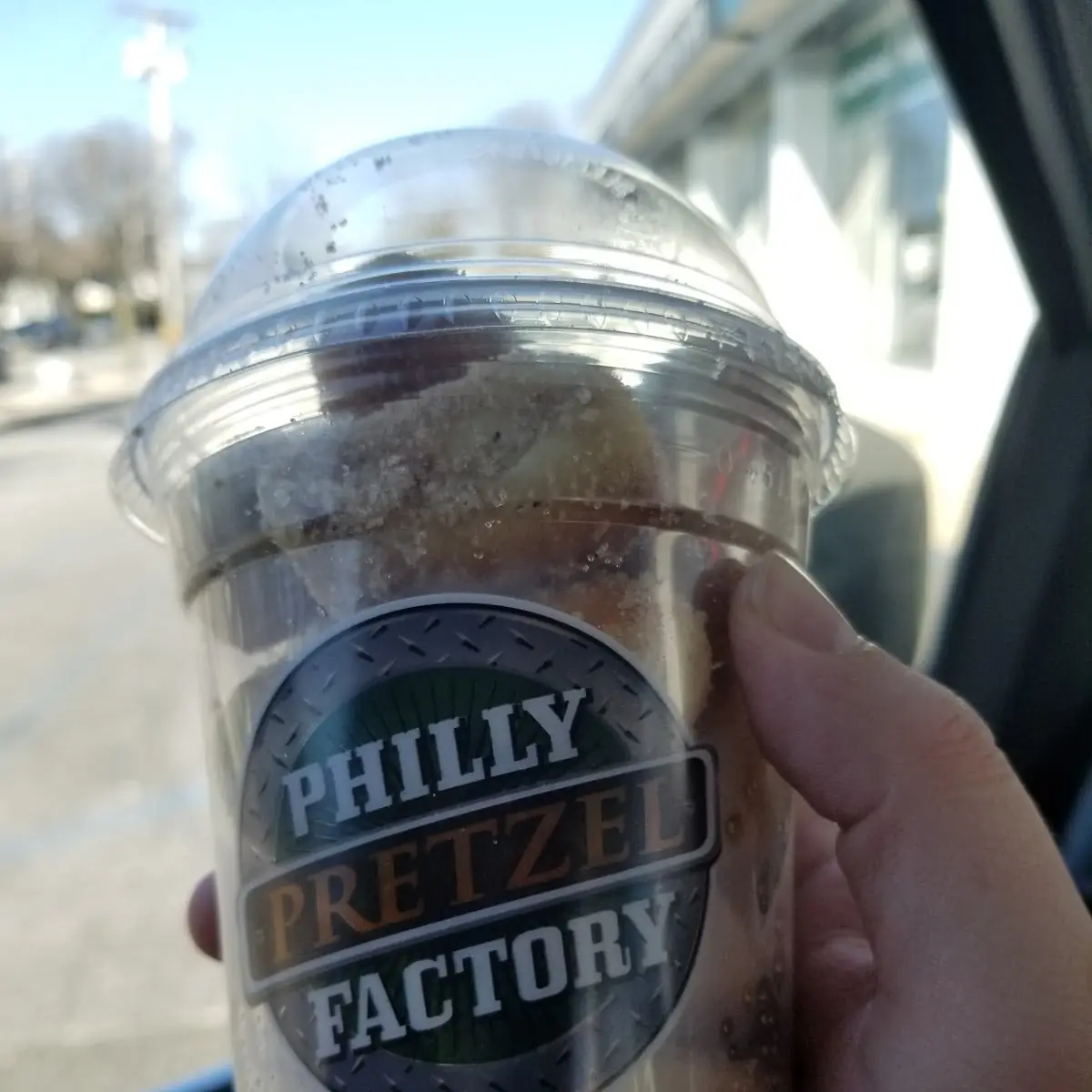 Cinnamon Pretzel Bites
