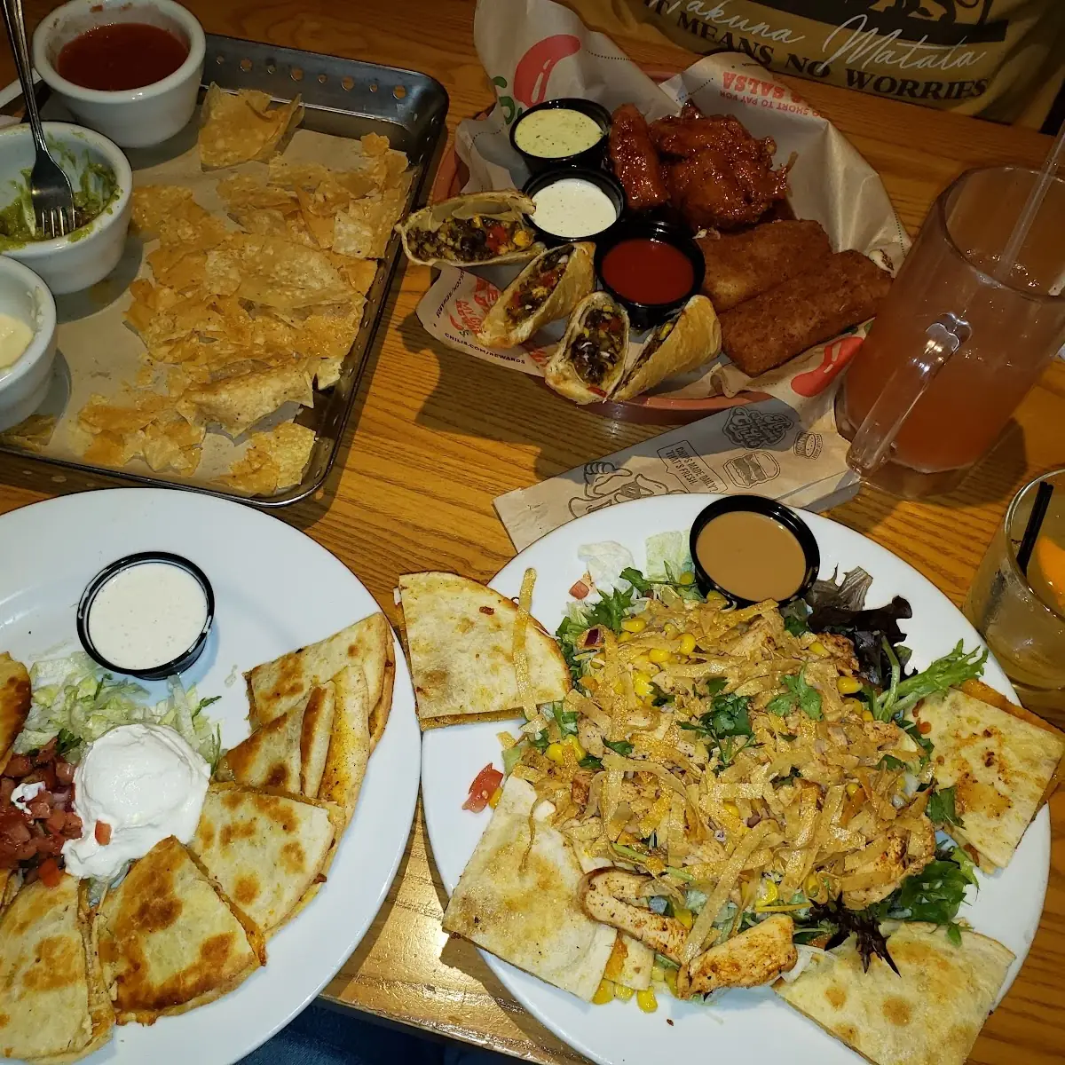 Bottomless Tostada Chips and Salsa