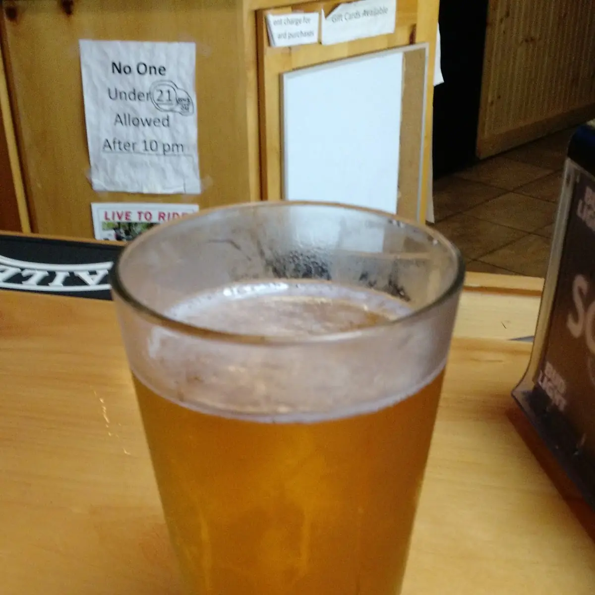 Ice Cold Tap Beer on a Hot Day
