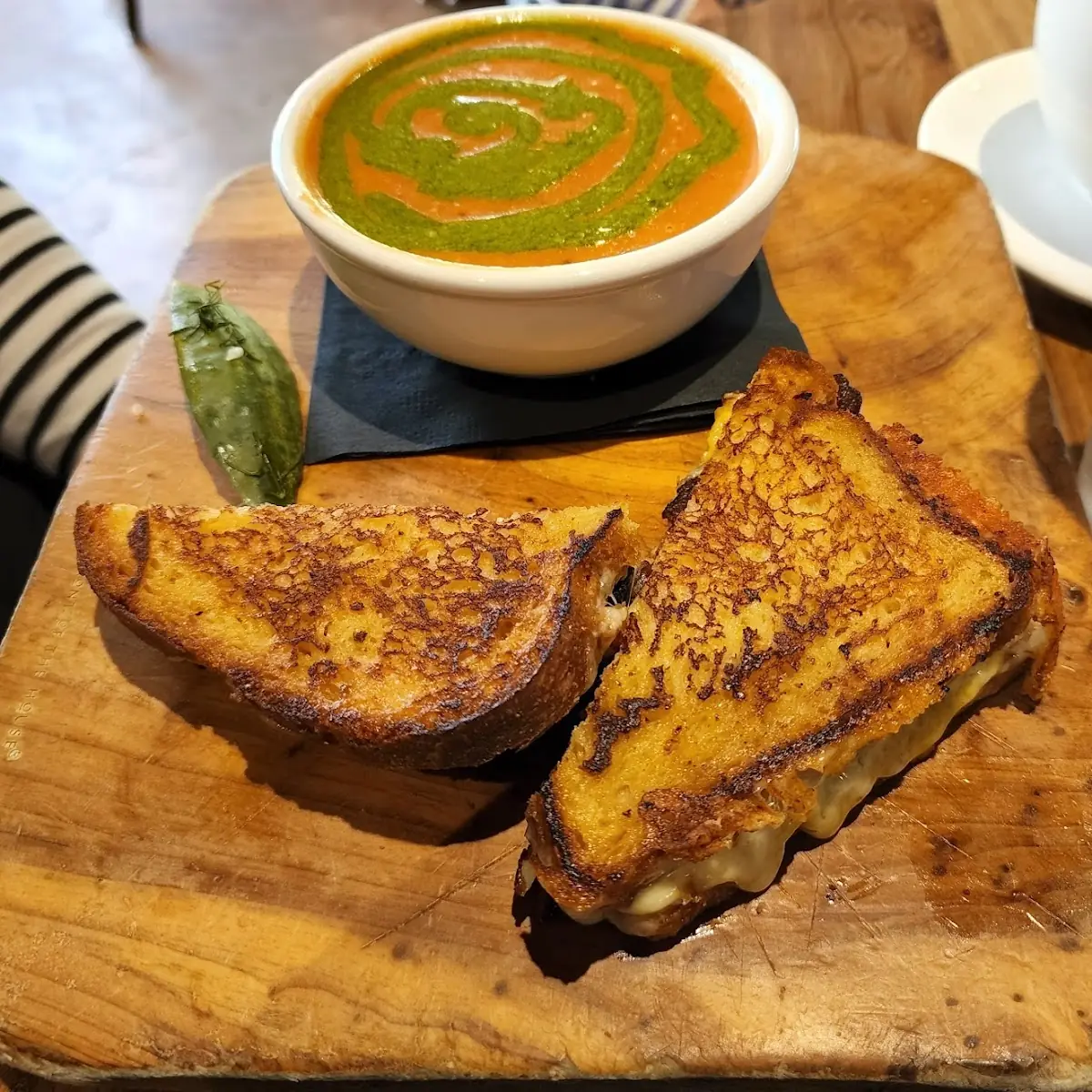 Grilled Cheese and Tomato Soup