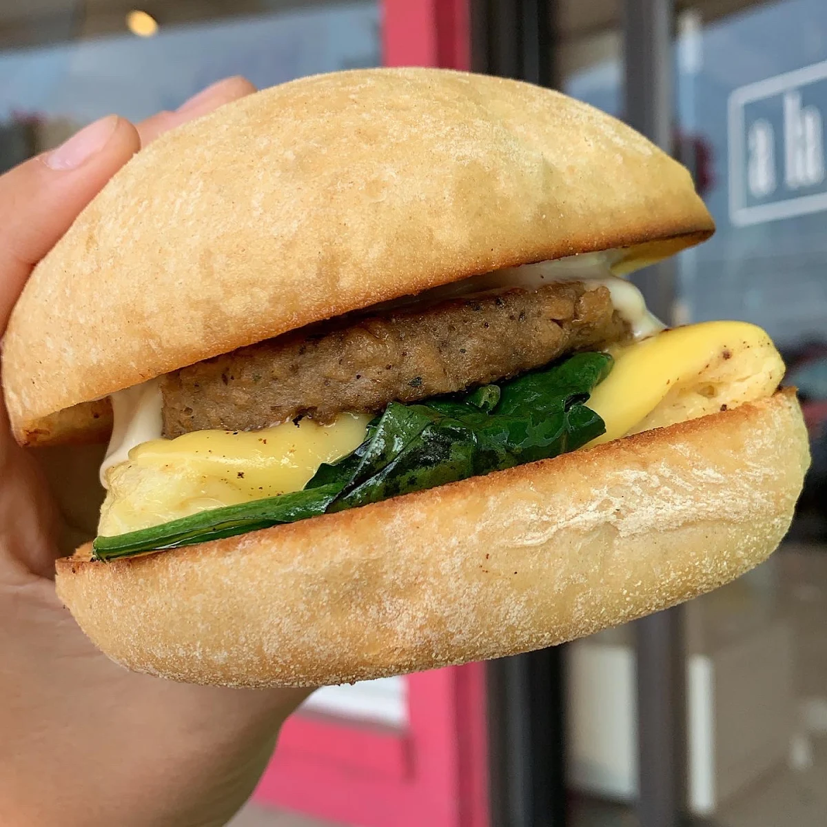 Vegan Breakfast Sandwich