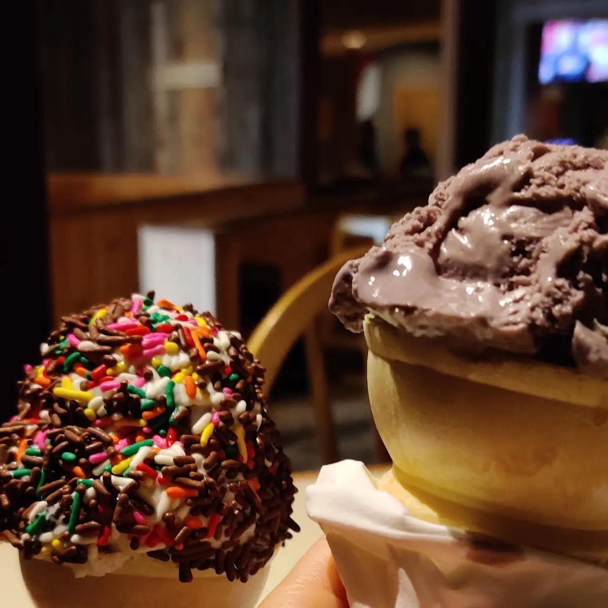 Cookies and Cream and Black Raspberry
