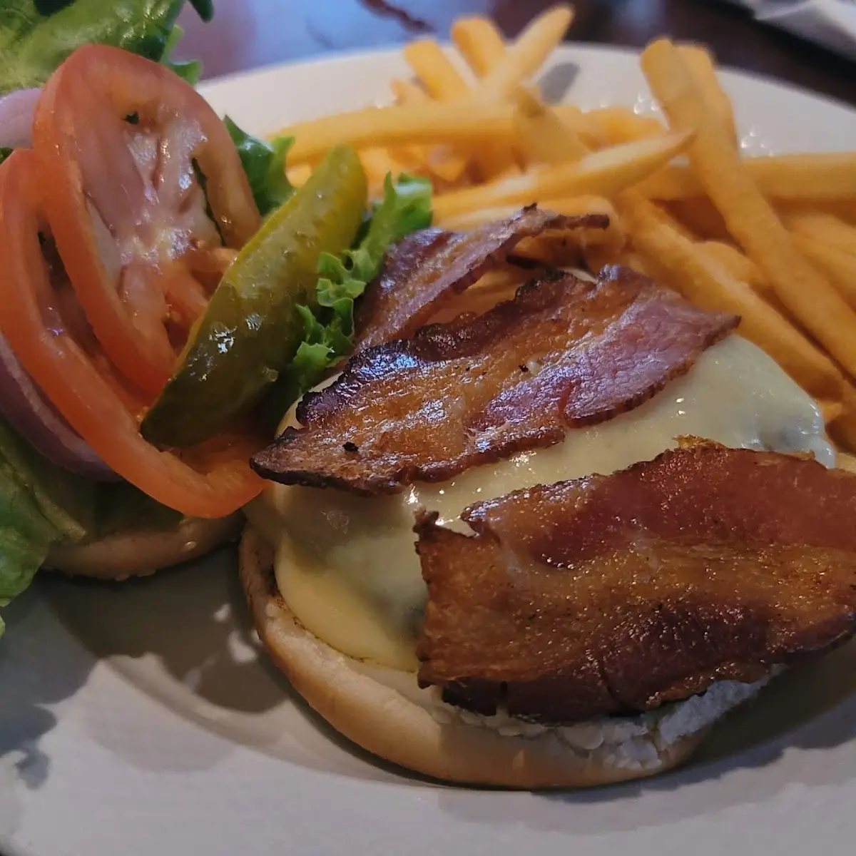 Bacon and Swiss Burger