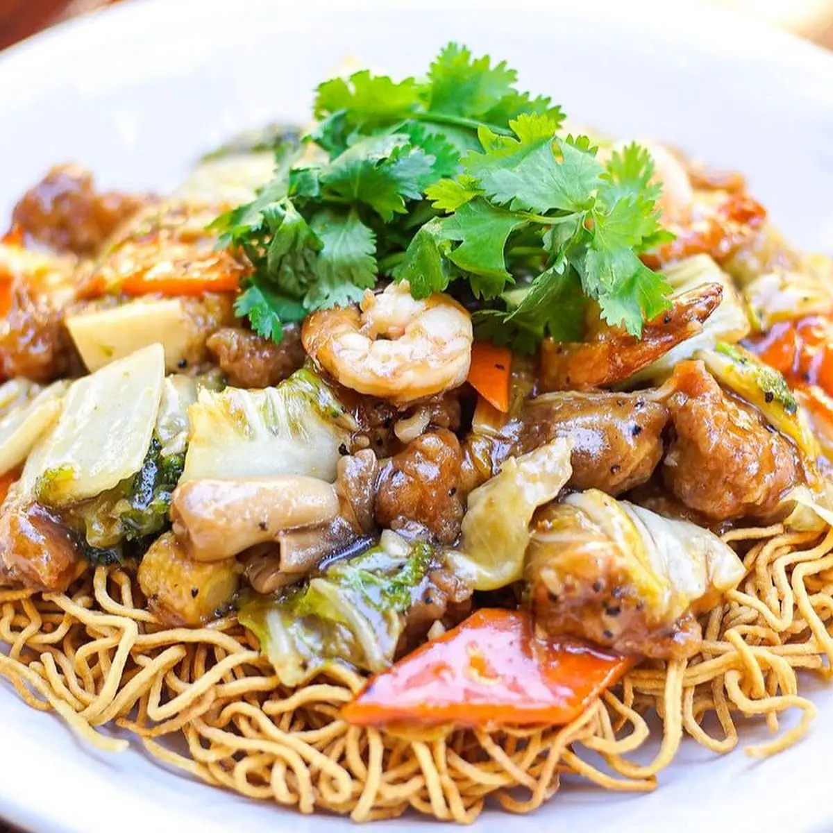 Pan-Fried Rice Noodles