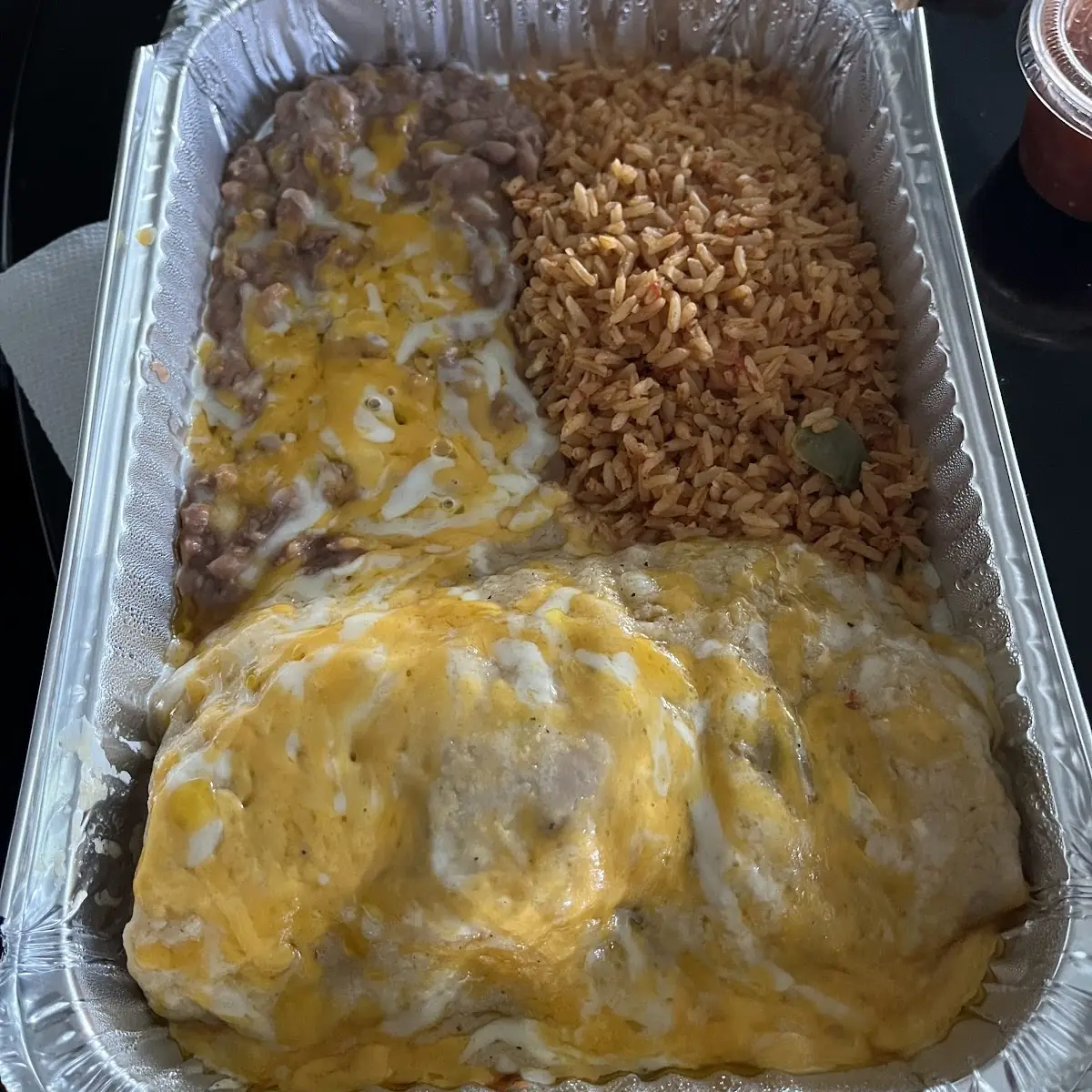Chicken Burrito Plate
