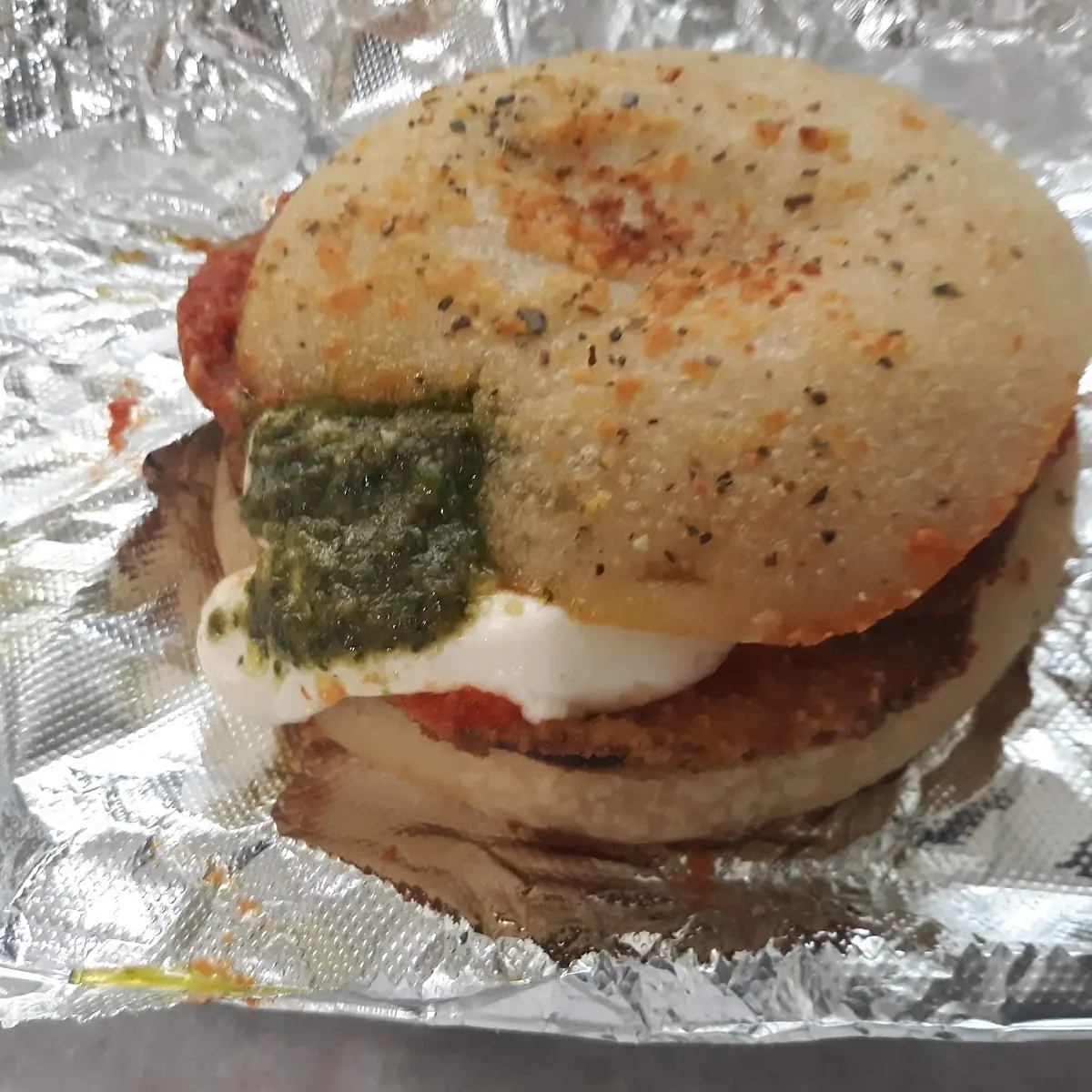 Eggplant & Pesto Panini