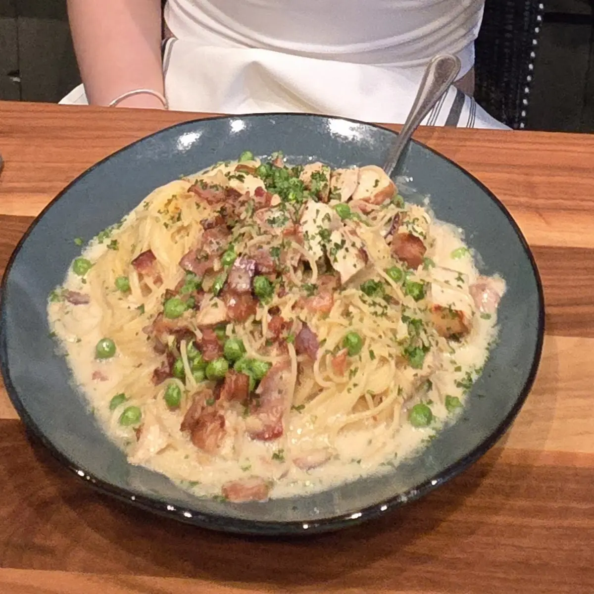 Chicken Pasta Carbonara