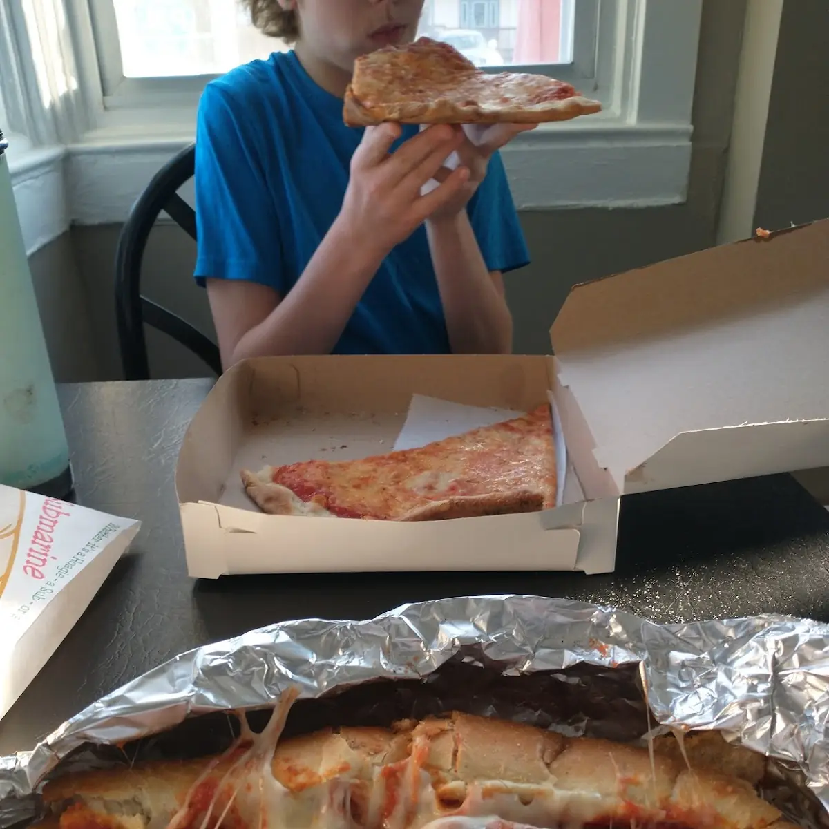 Chicken Parmigiana and Pizza