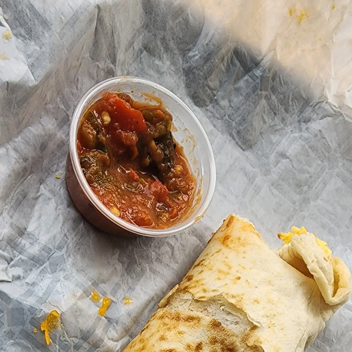Bacon Egg Burrito