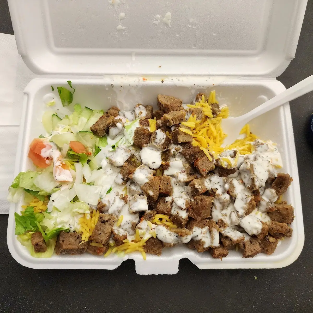 Chicken over Rice