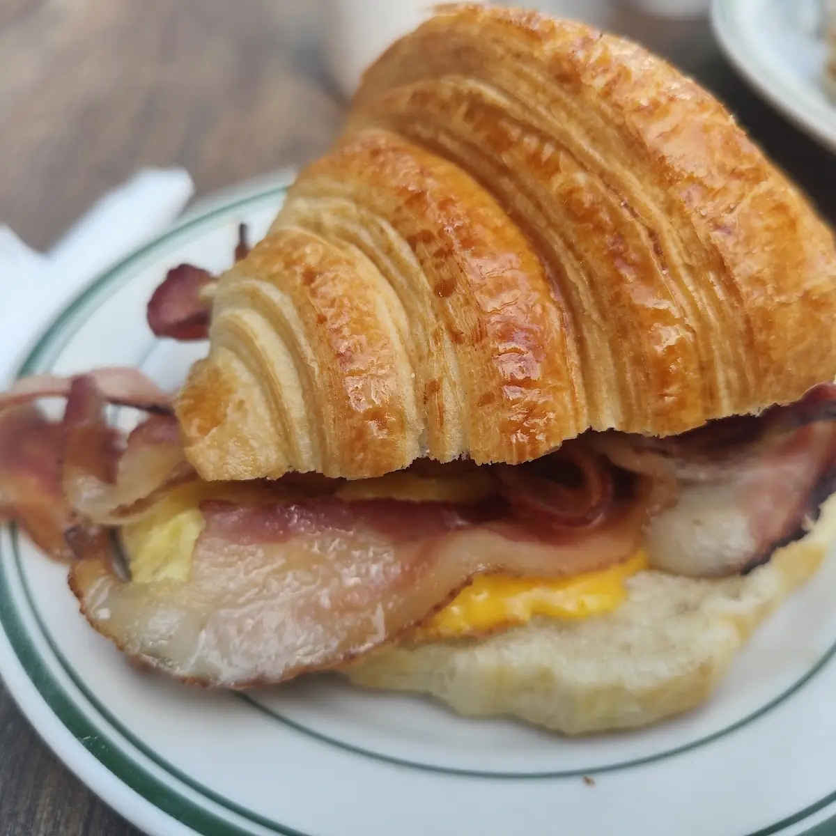 Bacon Egg & Cheese Croissant