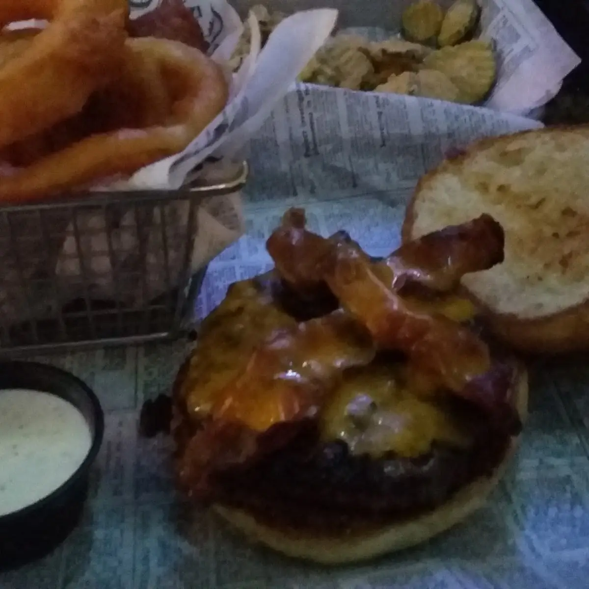 Bacon Cheddar Burger