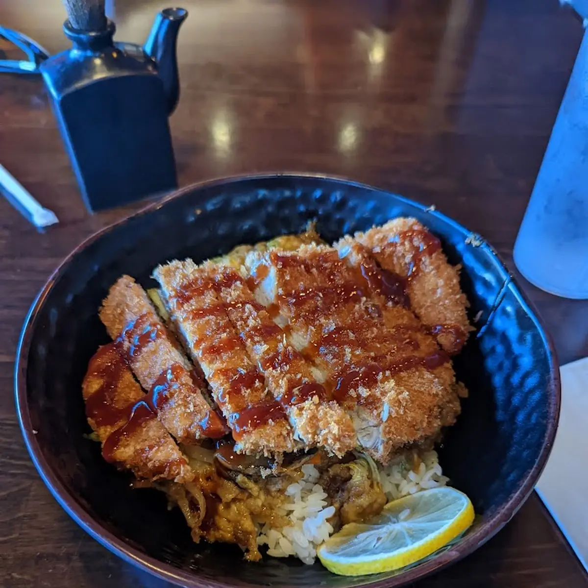 Chicken or Pork Katsu Don