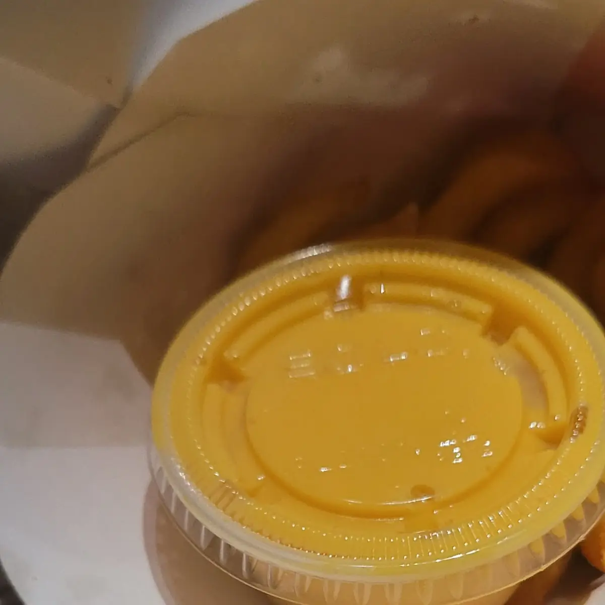 Cheese Sauce Curly Fries