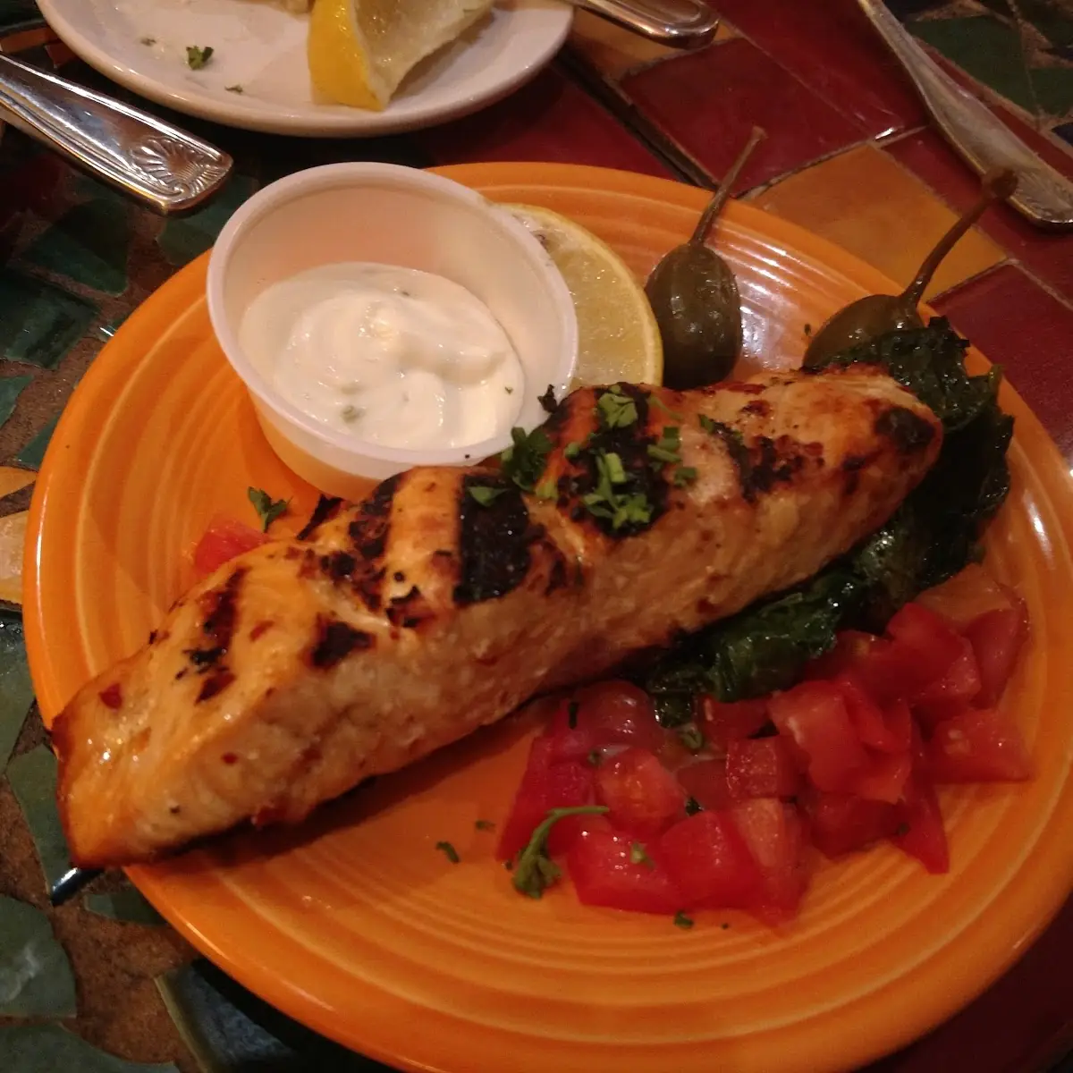 Grilled Salmon