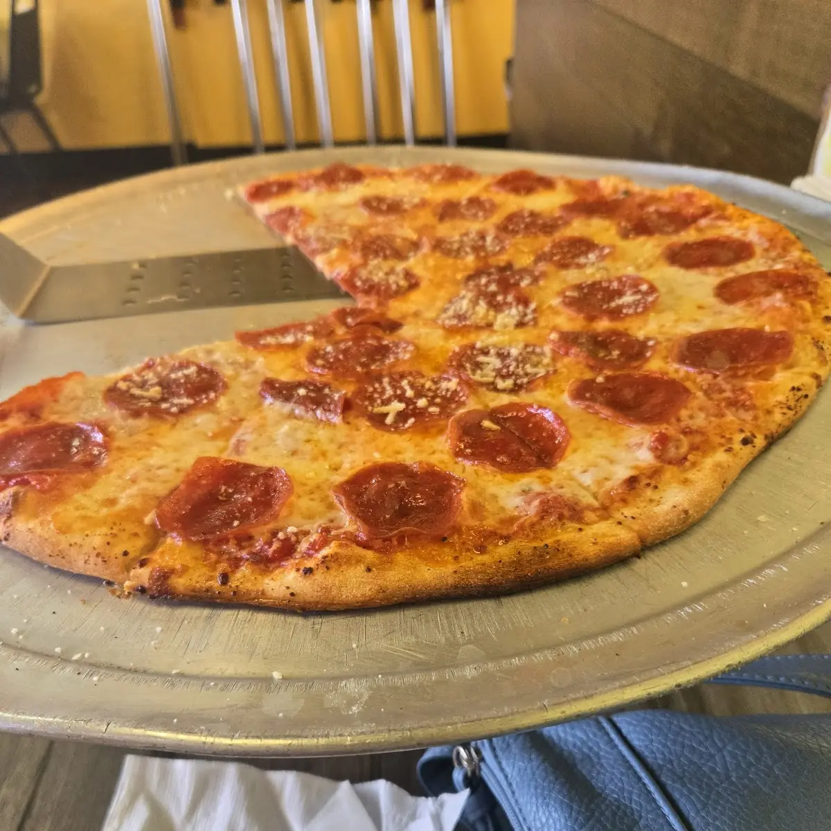 Pepperoni Pizza Thin Crust