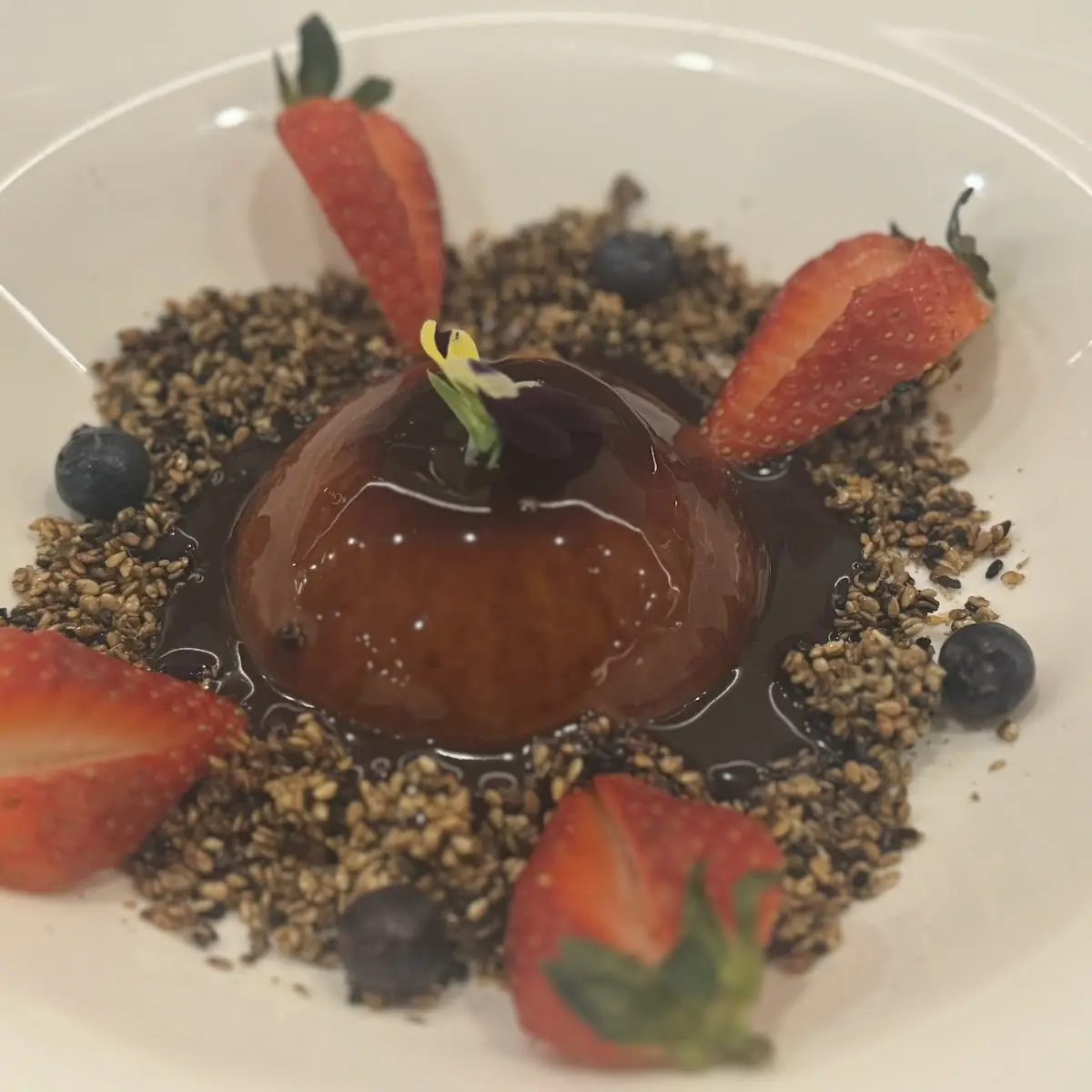 Lucuma Panna Cota
