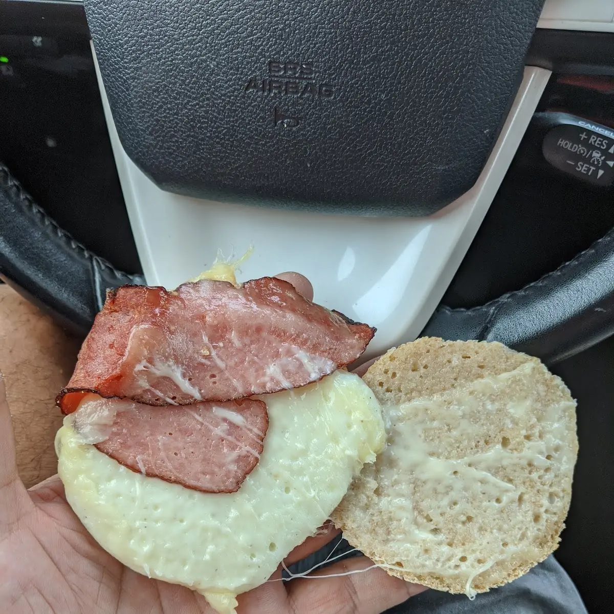 Typical Breakfast Sandwich
