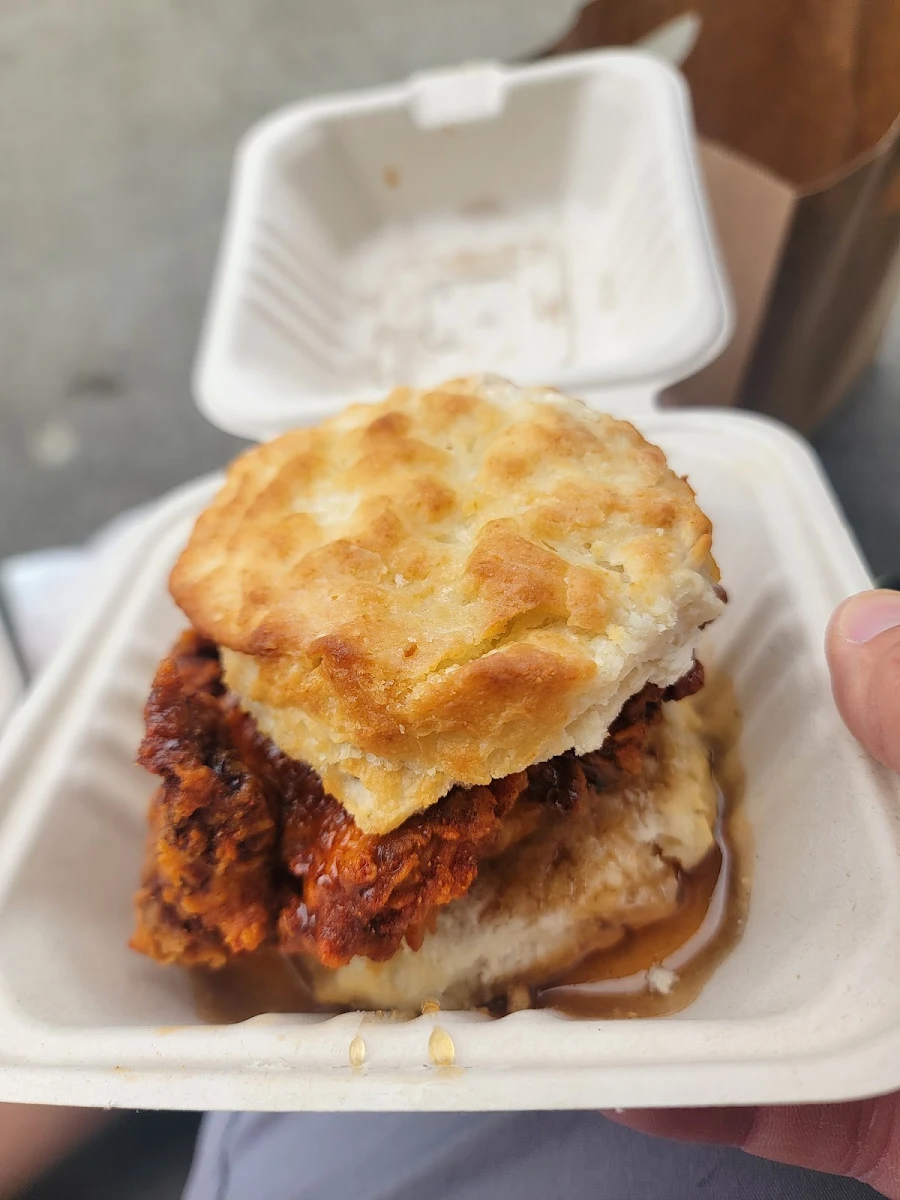 Fried Chicken with Hot Honey
