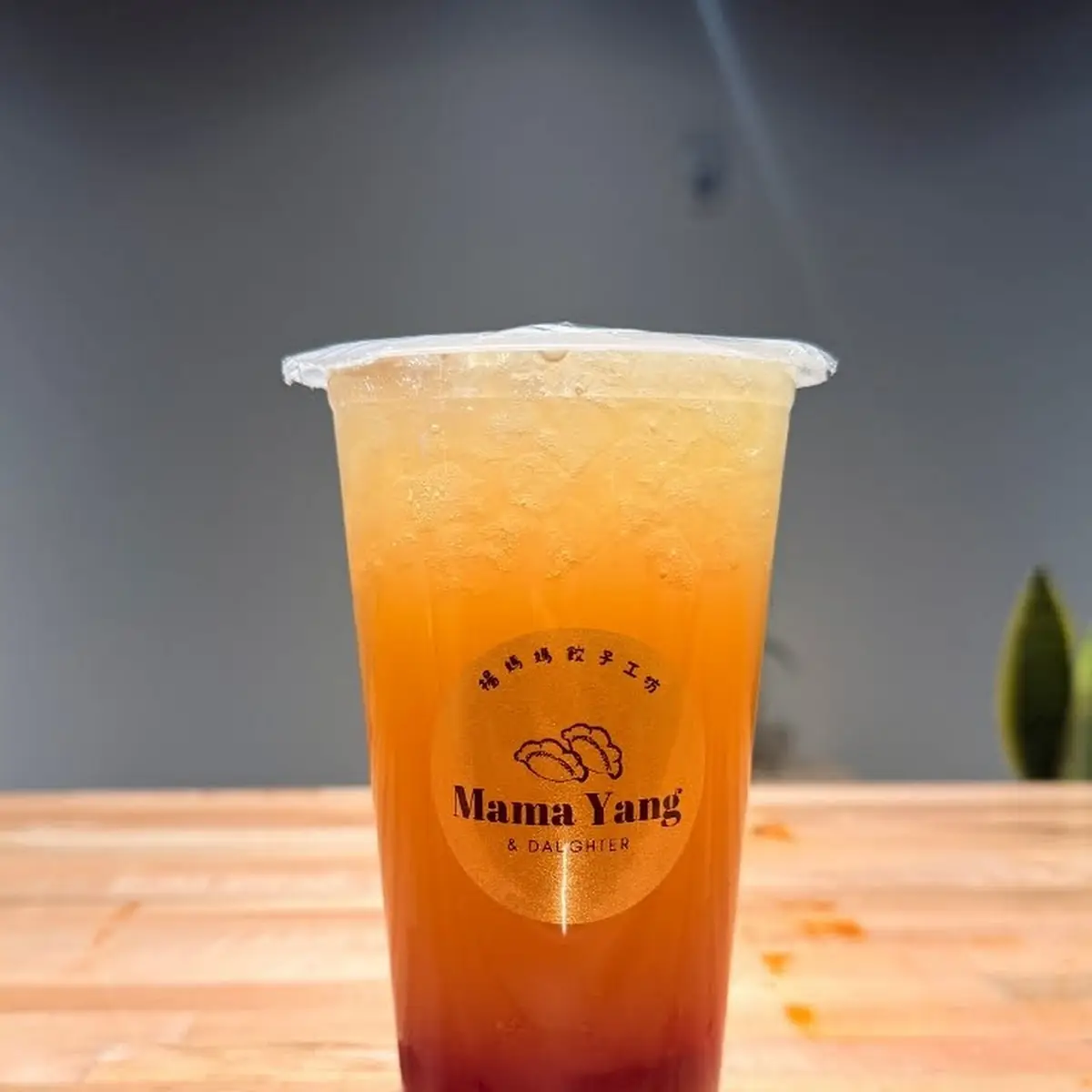 Passionfruit Green Tea with Ice