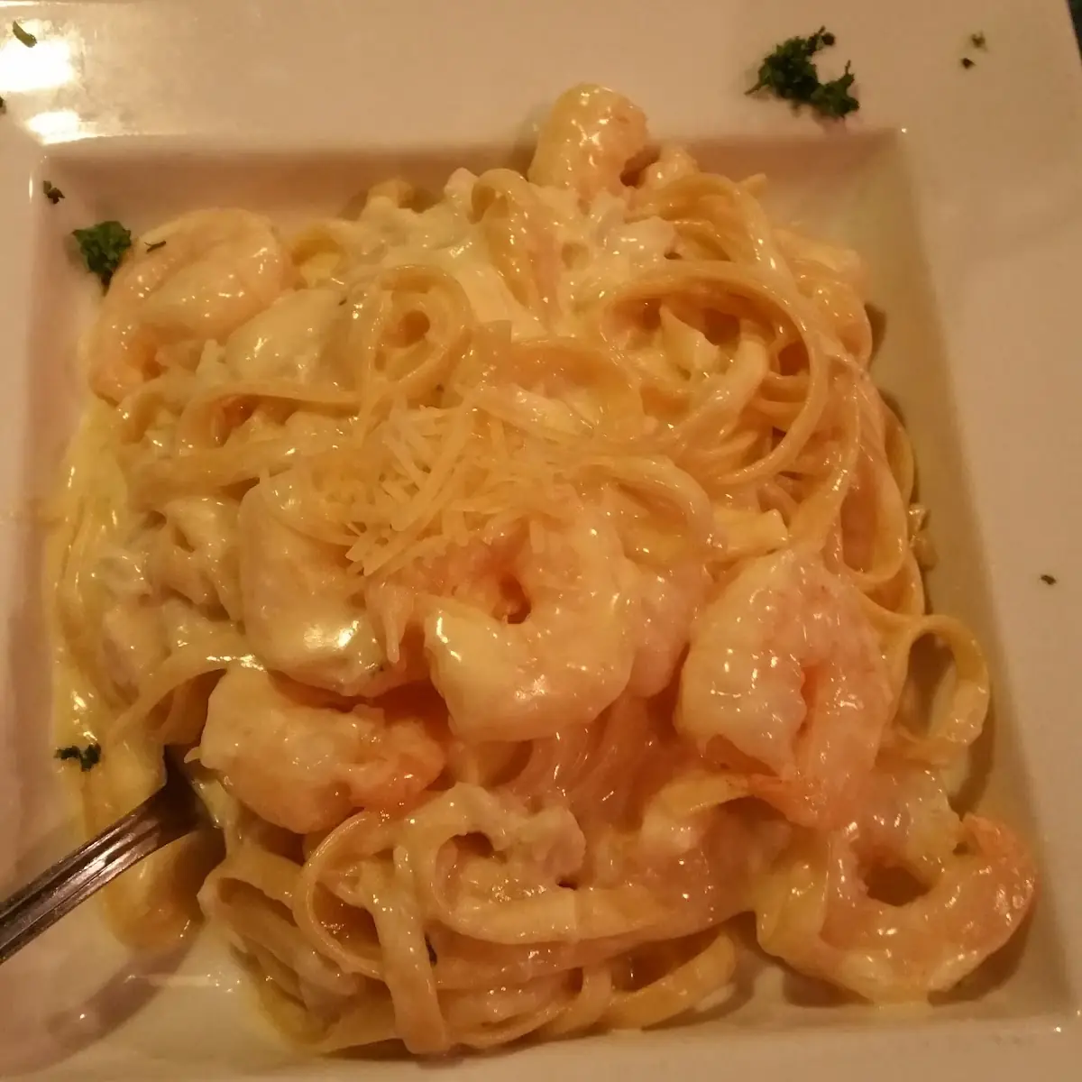 Shrimp Alfredo