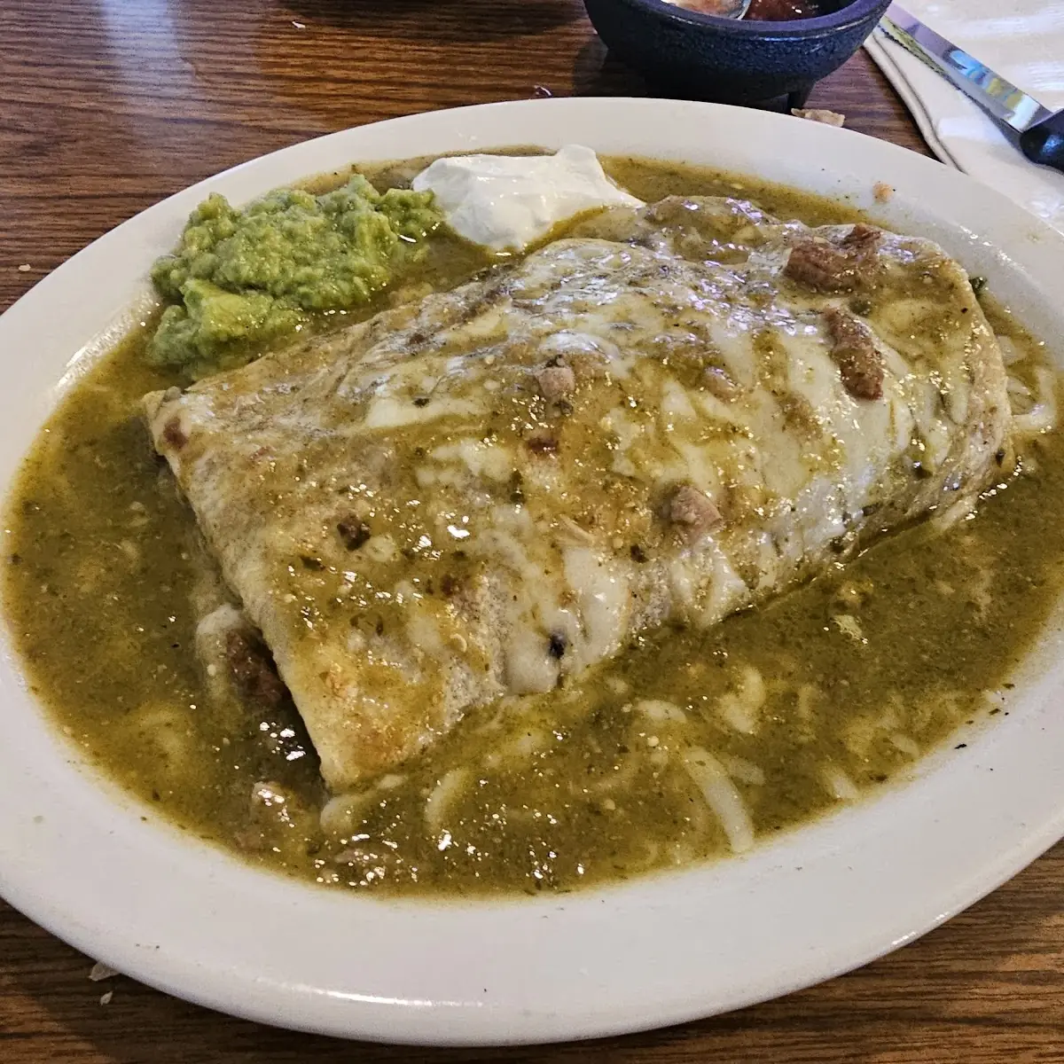 Chile Verde Burrito