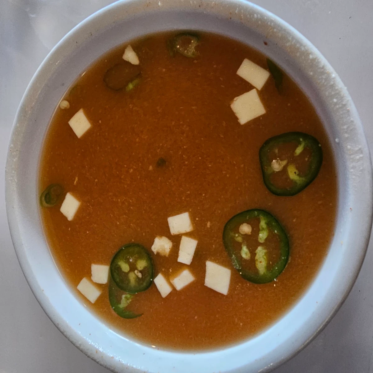Spicy Miso Soup