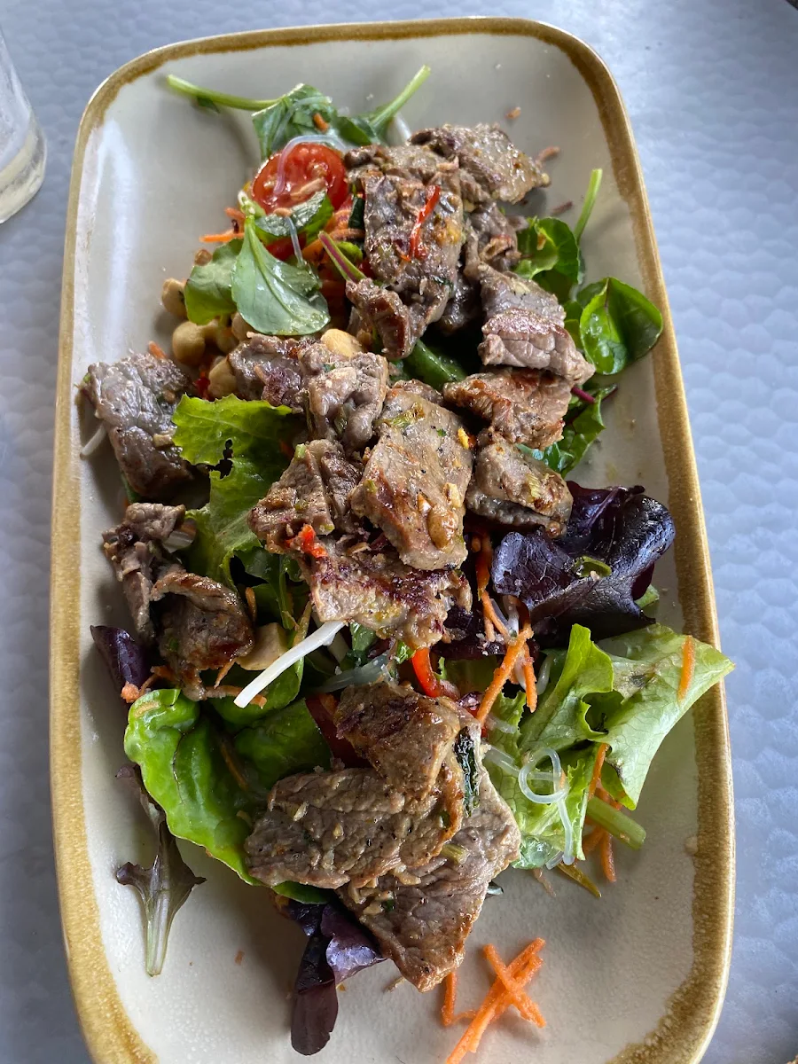 Thai Beef Salad, Choux Box