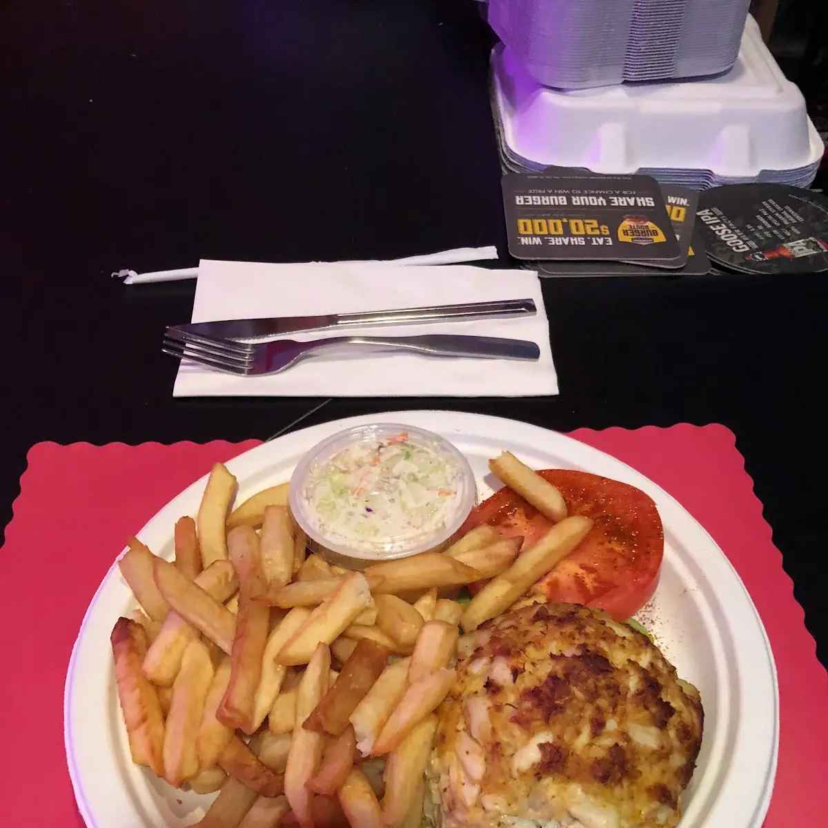 Double Crab Cake Platter
