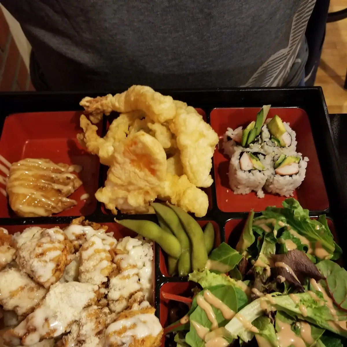 Wasabi Chicken Bento Box