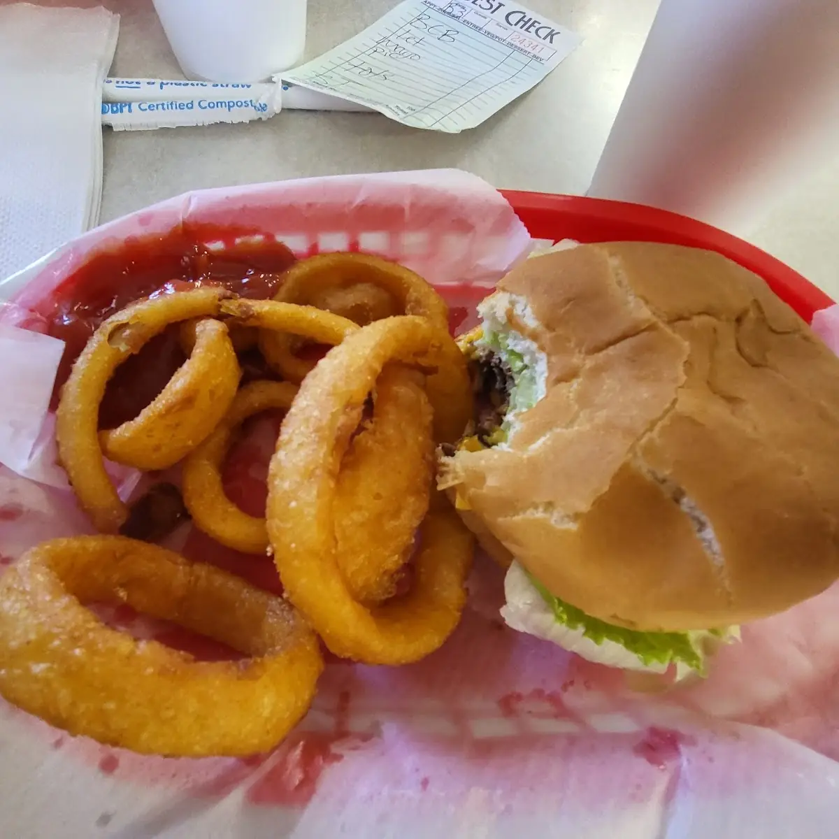 Cheeseburger Onion Rings