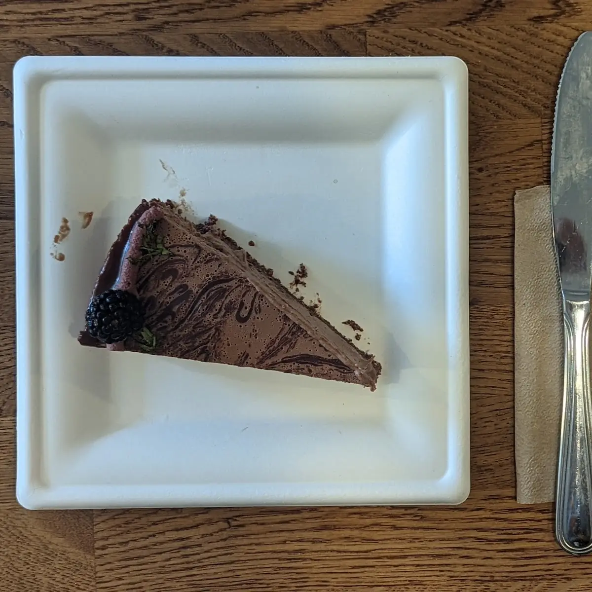 Vegan Chocolate Cheesecake
