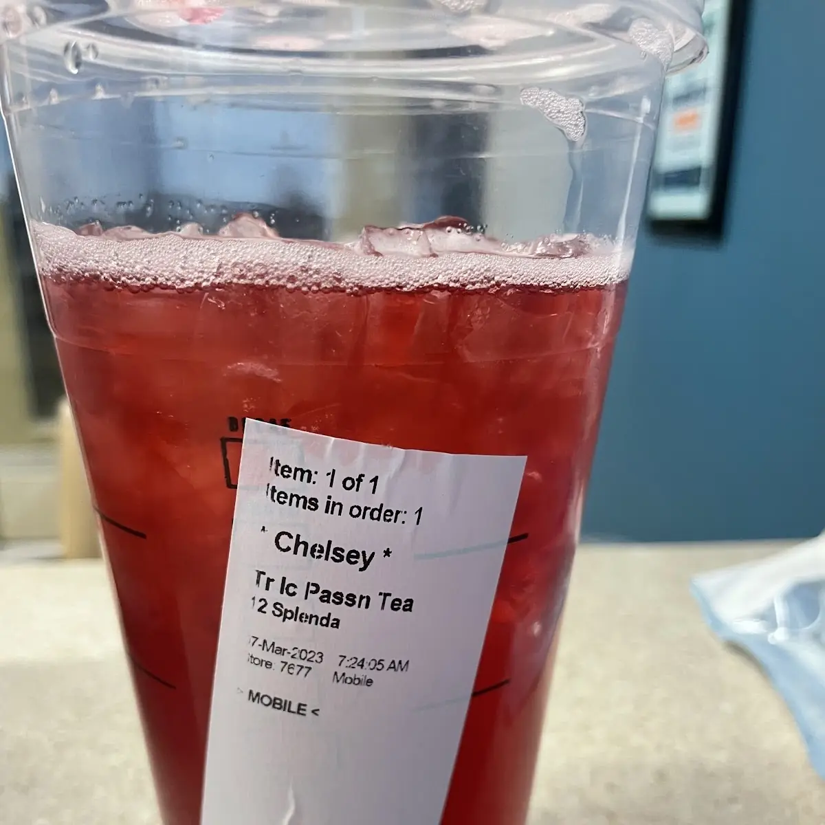Iced Passion Tea