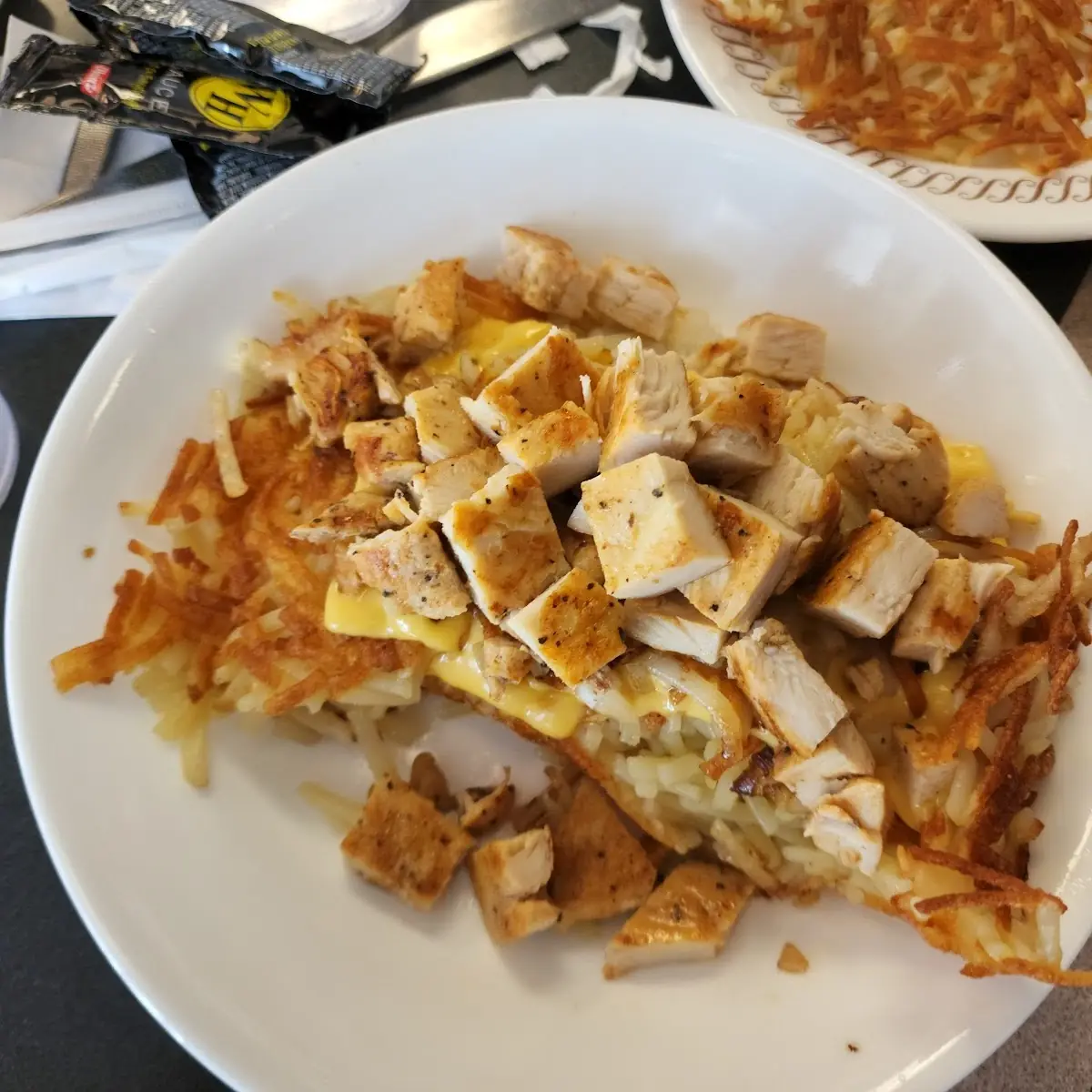 Chicken and Hash Brown