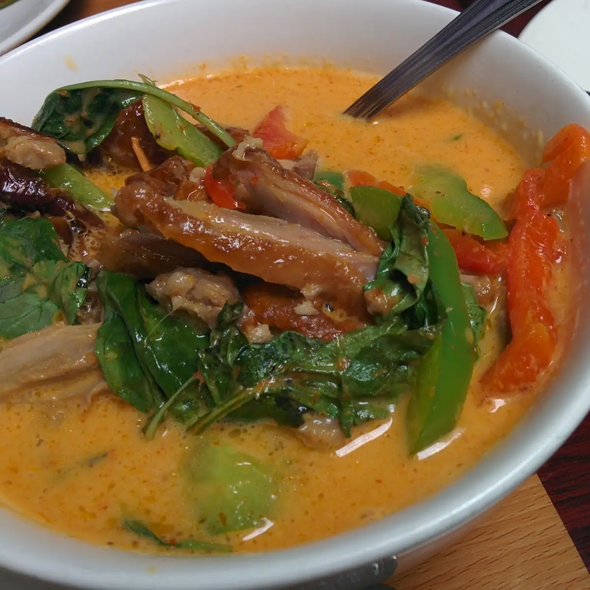 Roast Duck in Red Curry