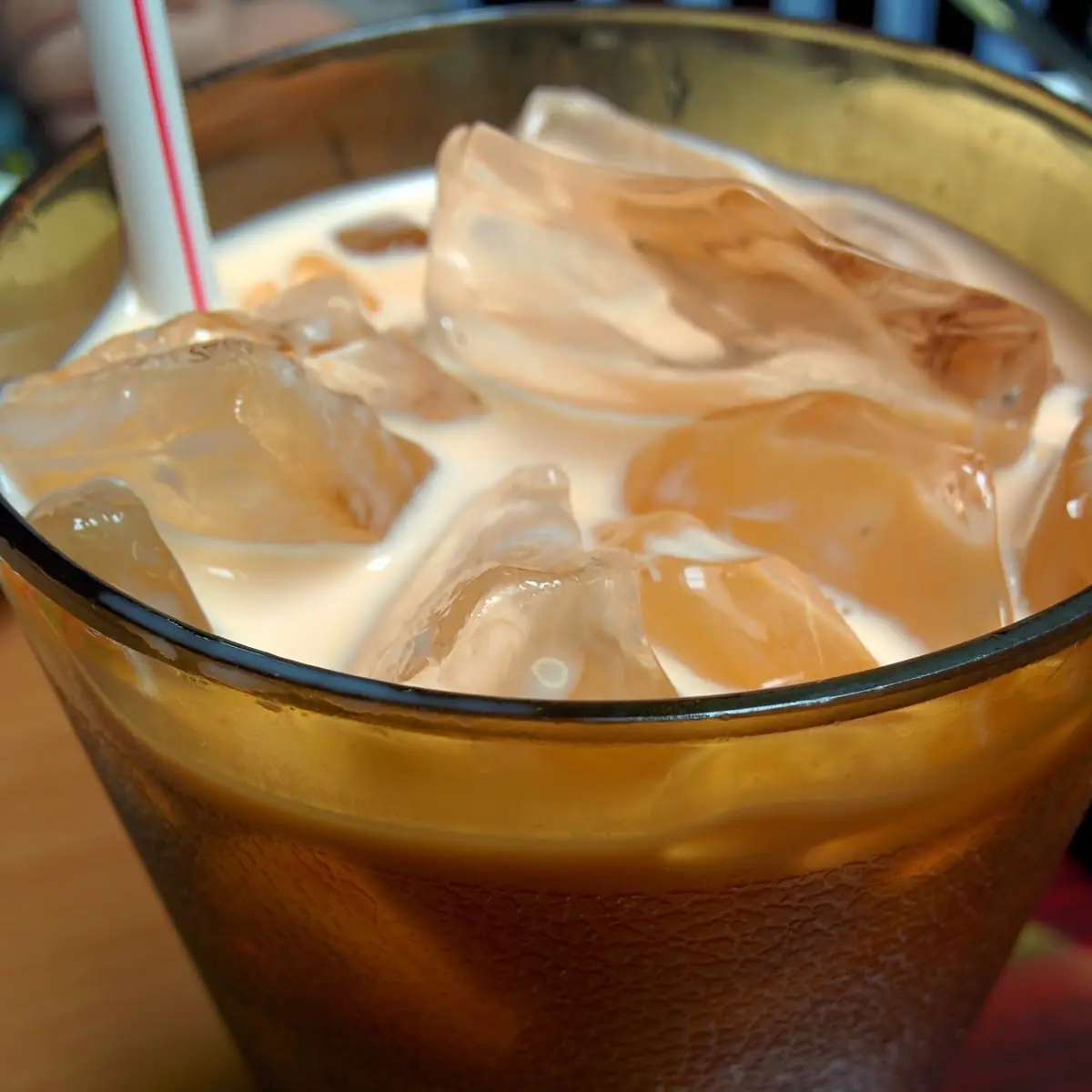 Thai Iced Tea Contains Dairy