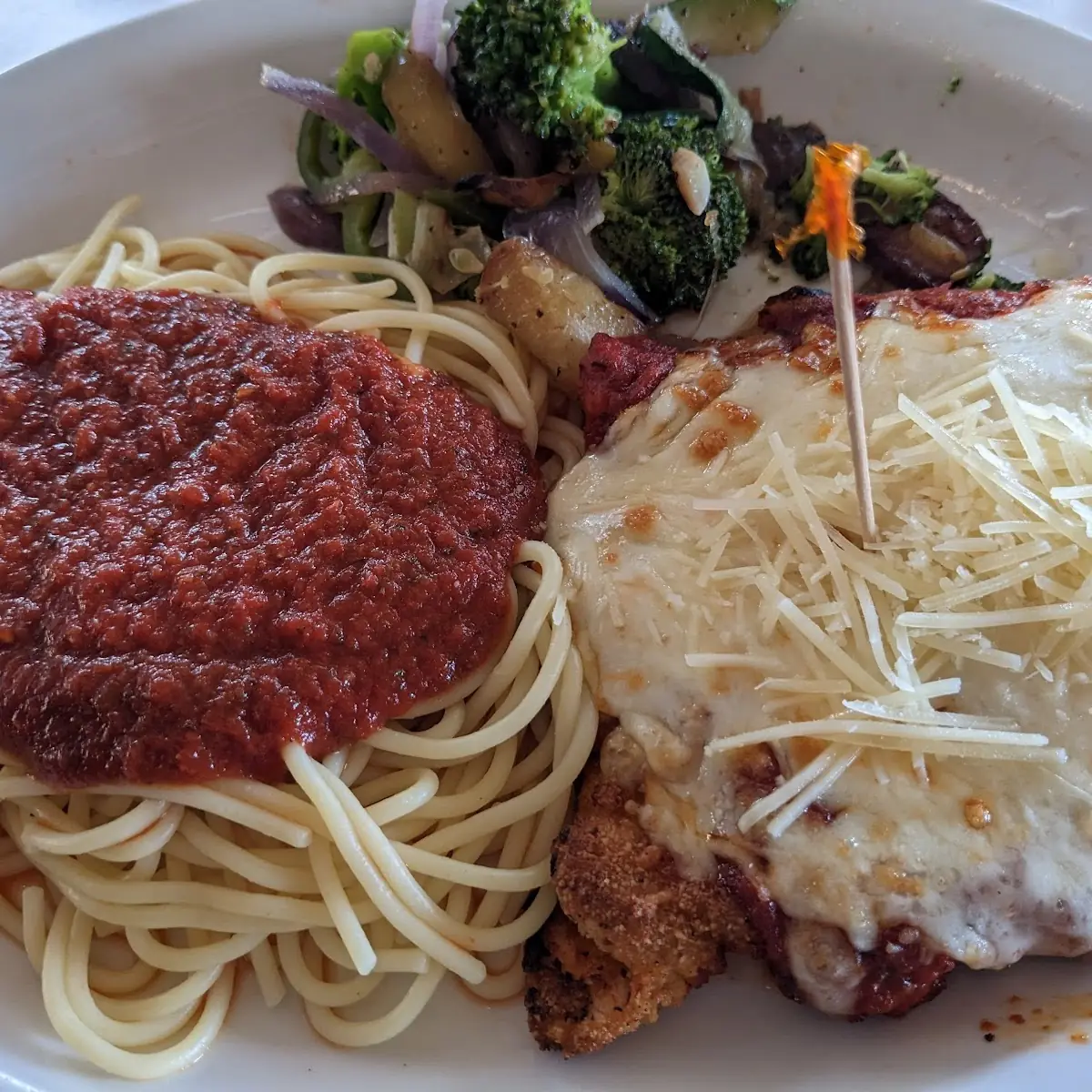 Chicken Parmesan Dinner