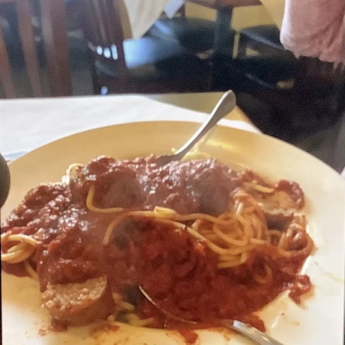 Spaghetti and Meatballs