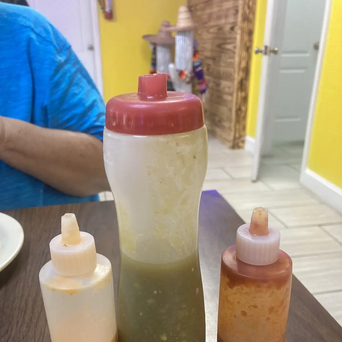 Salsa Verde and Rojas