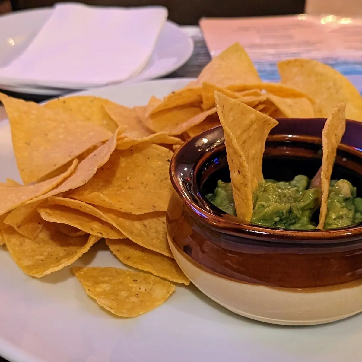 Guacamole Y Chips Guacamole & Chips