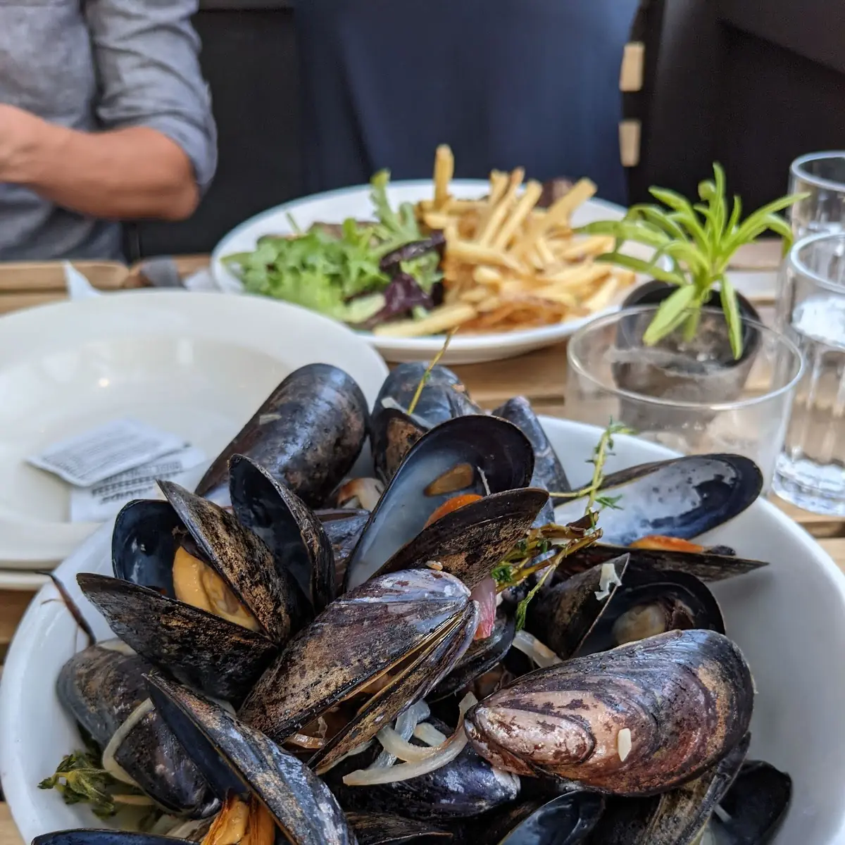 Mussels Mariniere