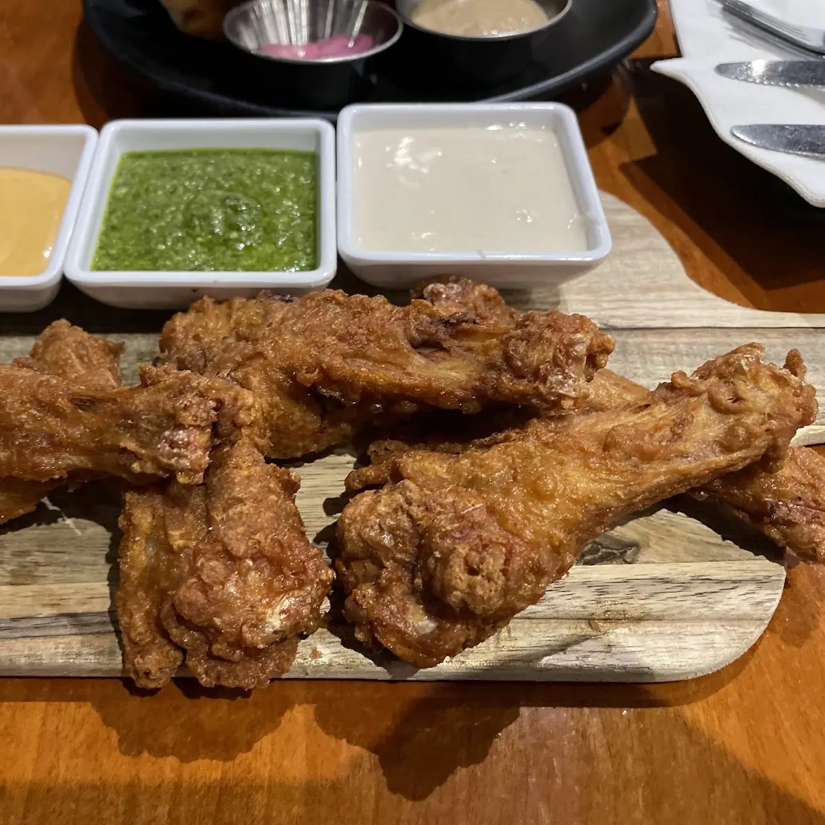 Fried Duck Wings