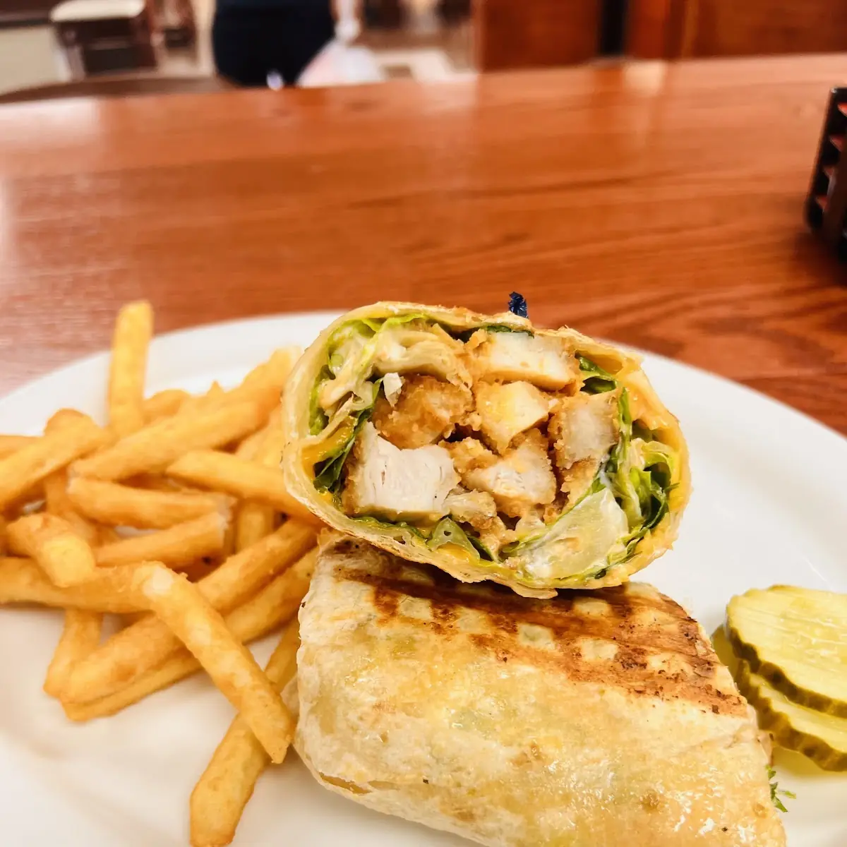 Chipotle Grilled Chicken Wrap Deluxe