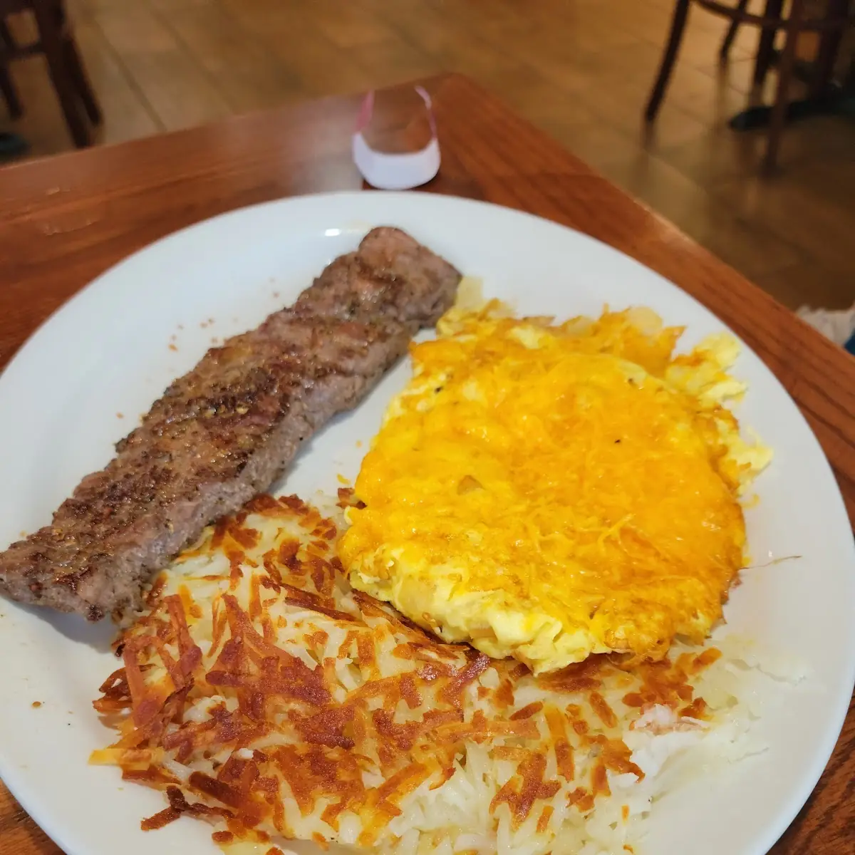 Skirt Steak and Eggs