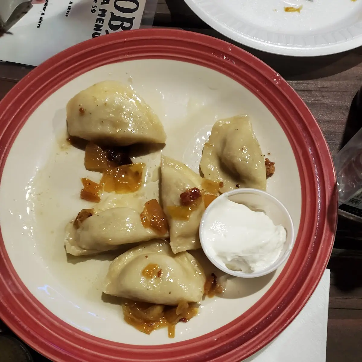 Pierogi with Fried Onions