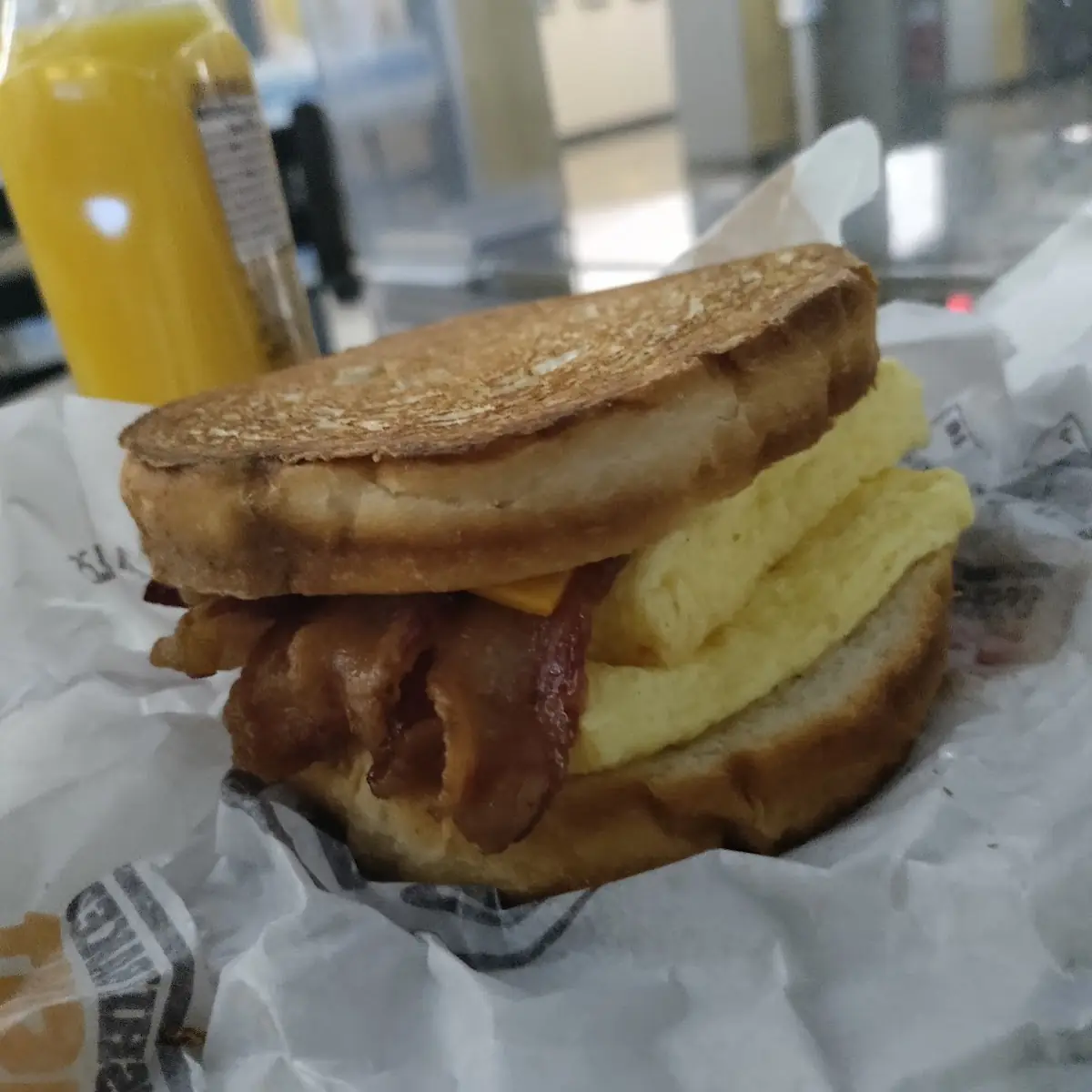 King Sourdough Bacon Breakfast Sandwich