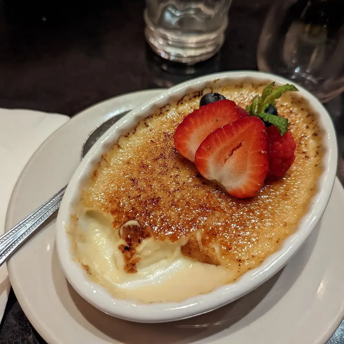 Lemon Chello Creme Brulee