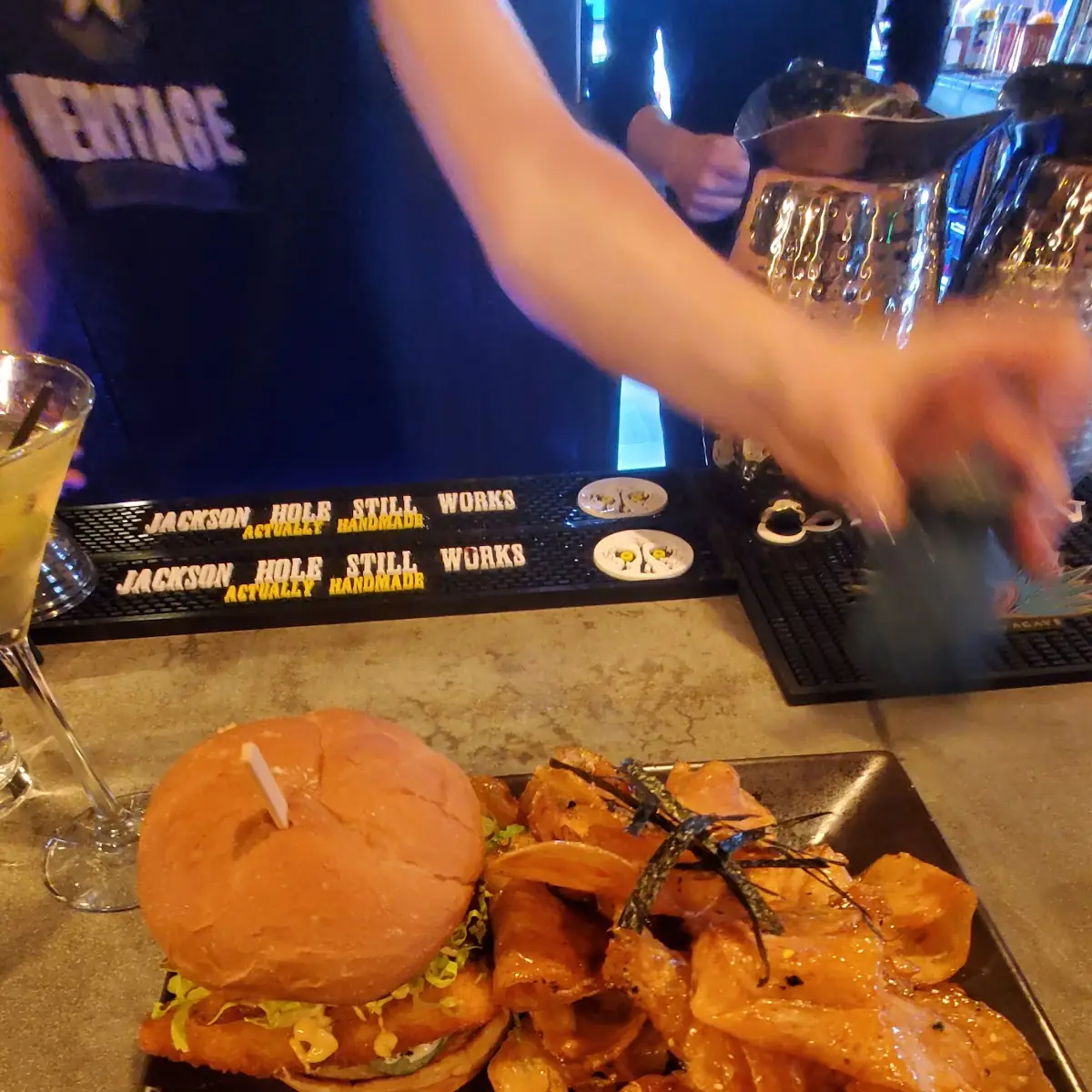 Salmon Burger