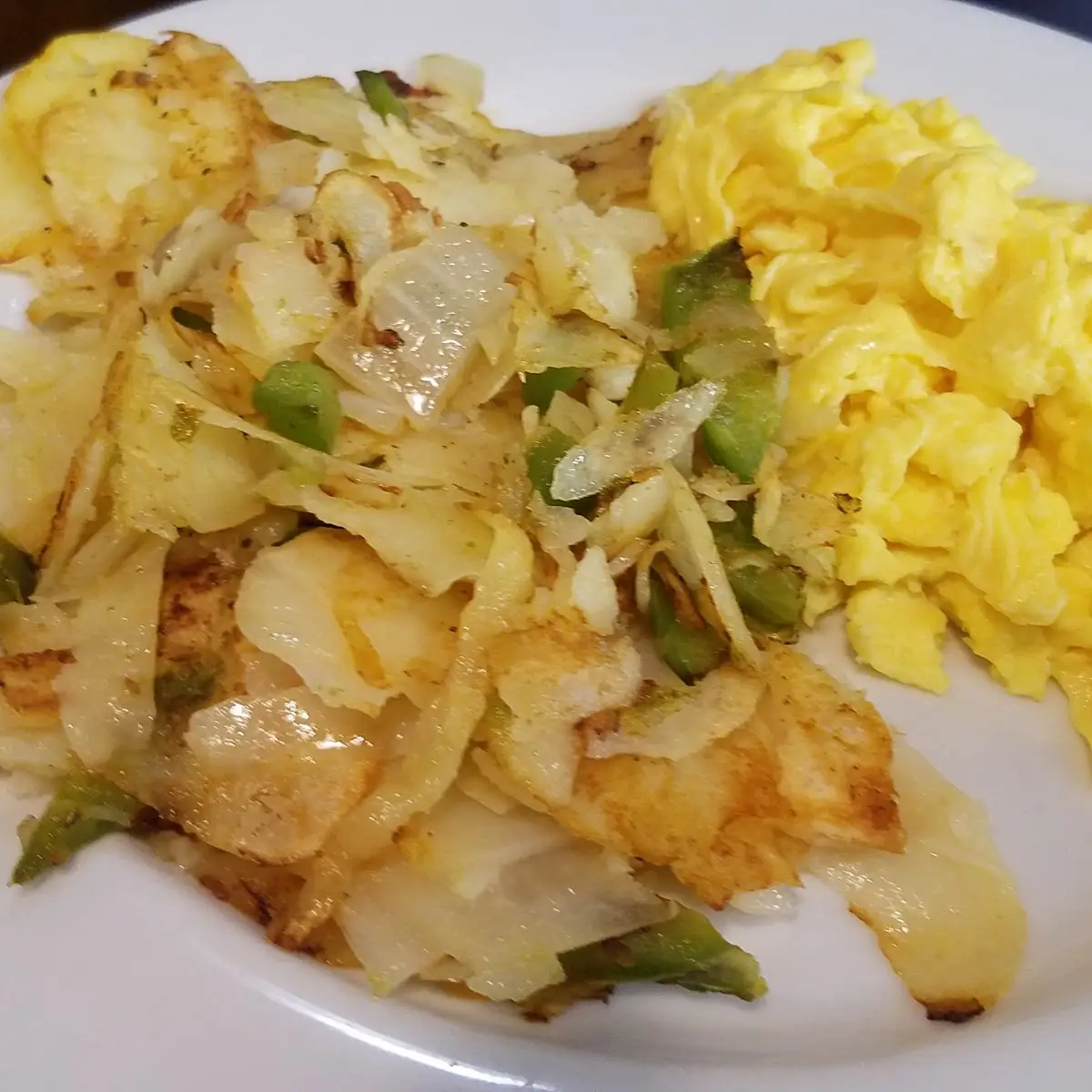 Home Fries and Eggs