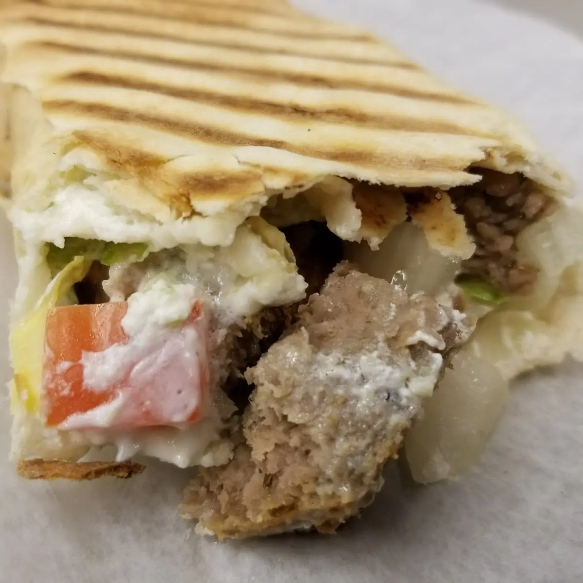 Lamb Gyro Sandwich